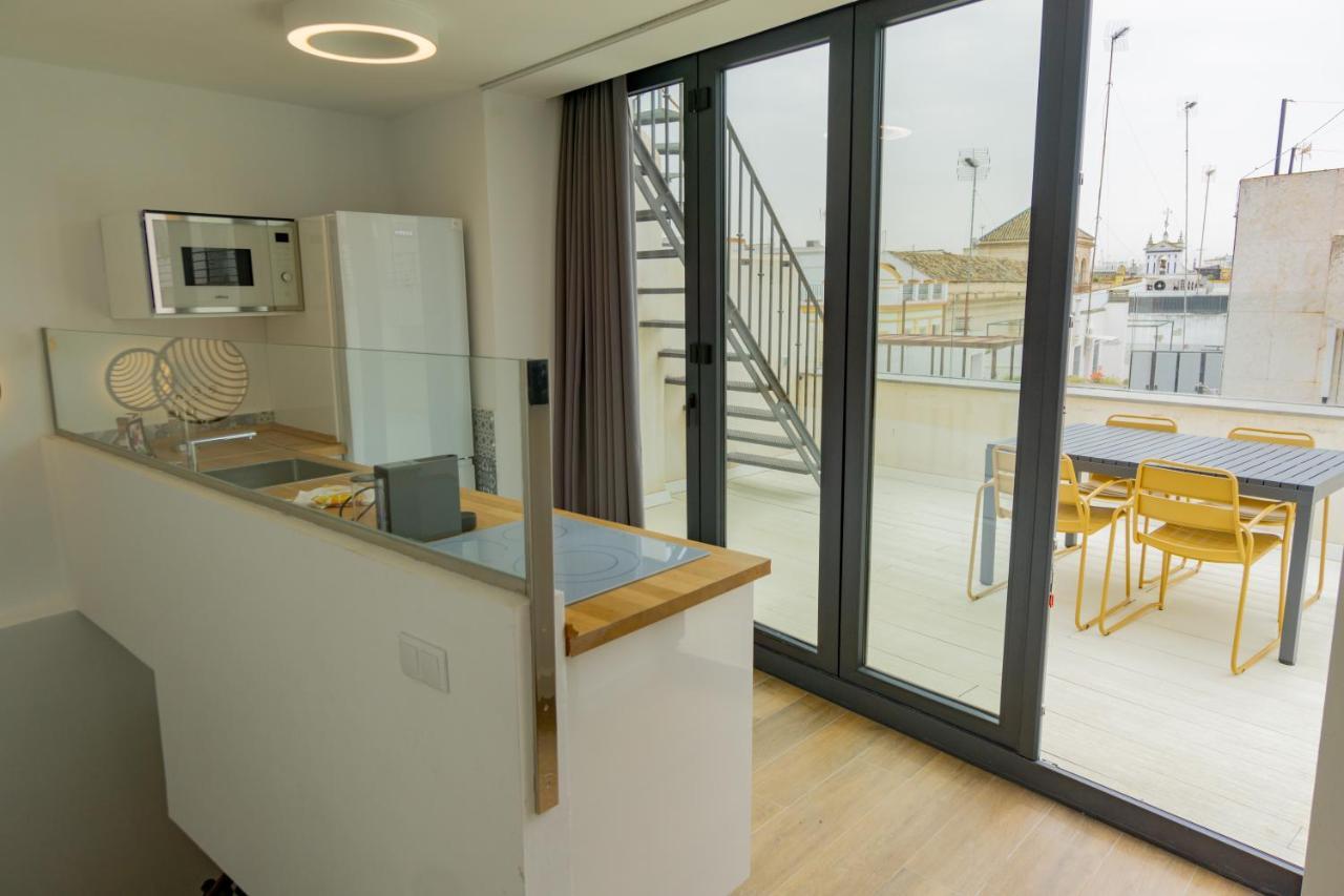 Private Pool With Panoramic Views Apartment Seville Exterior photo